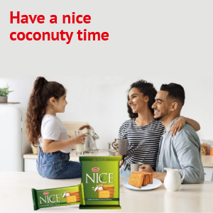 Dukes Nice Sugar Sprinkled Coconut Biscuits 150 G