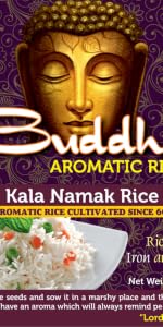 Pitaamah Kala Namak Rice | 1kg | Aromatic Rice | Traditionally Milled (Unpolished) | Diabetic Friendly | High in Zinc and Iron