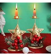 TIED RIBBONS Set of 2 Christmas Wreaths for Front Door Entrance Decoration Table Tree Wall Hanging Ornaments Xmas Artificial Pine Garland - Christmas Decorations Items for Home Office