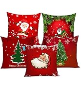 TIED RIBBONS Set of 2 Christmas Wreaths for Front Door Entrance Decoration Table Tree Wall Hanging Ornaments Xmas Artificial Pine Garland - Christmas Decorations Items for Home Office