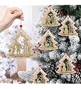 TIED RIBBONS Set of 2 Christmas Wreaths for Front Door Entrance Decoration Table Tree Wall Hanging Ornaments Xmas Artificial Pine Garland - Christmas Decorations Items for Home Office
