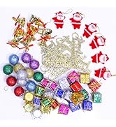 TIED RIBBONS Set of 2 Christmas Wreaths for Front Door Entrance Decoration Table Tree Wall Hanging Ornaments Xmas Artificial Pine Garland - Christmas Decorations Items for Home Office