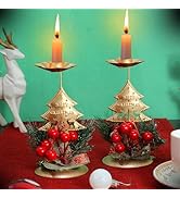 TIED RIBBONS Set of 2 Christmas Wreaths for Front Door Entrance Decoration Table Tree Wall Hanging Ornaments Xmas Artificial Pine Garland - Christmas Decorations Items for Home Office