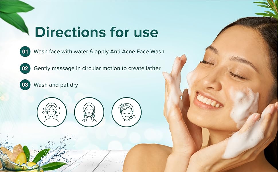 Sri Sri TATTVA shuddhta ka naam Sri Sri Tattva Anti Acne Face Wash (60Ml, Pack Of 4) - Controls Oil, Prevents Acne, Purifies Skin