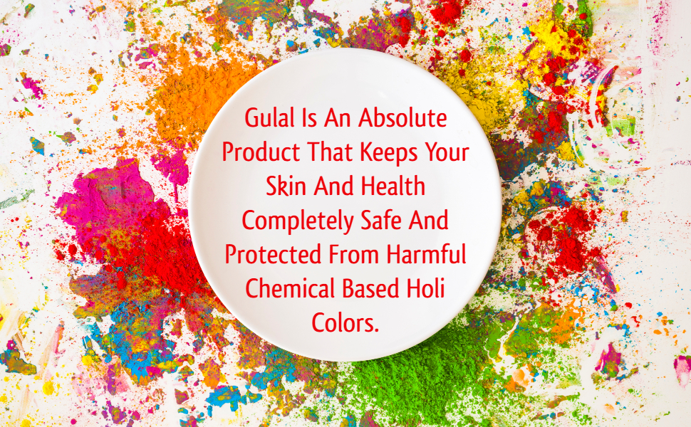 Makhmal Holi Gulal (Red) by Cock 80Gm