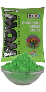 Makhmal Holi Gulal (Red) by Cock 80Gm