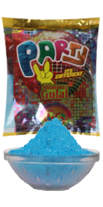 Makhmal Holi Gulal (Red) by Cock 80Gm
