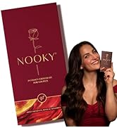 Nooky Mini Bites (20g) & Satin Blindfold with 1 Handcuff (3-in-1) Combo | 2 Dark Chocolates per Pack | FREE Saucy Scratch Card | Vegan, Gluten-Free Treat | Ideal Gift for Couples, Men & Women