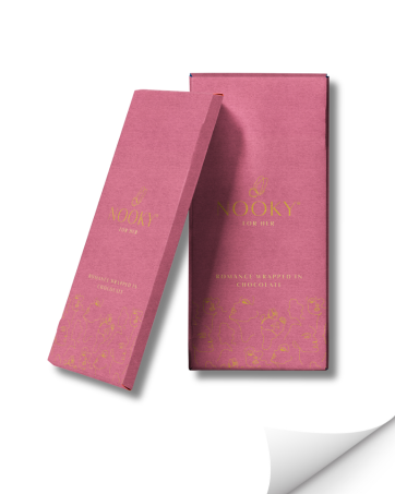 Nooky Mini Bites (20g) & Satin Blindfold with 1 Handcuff (3-in-1) Combo | 2 Dark Chocolates per Pack | FREE Saucy Scratch Card | Vegan, Gluten-Free Treat | Ideal Gift for Couples, Men & Women