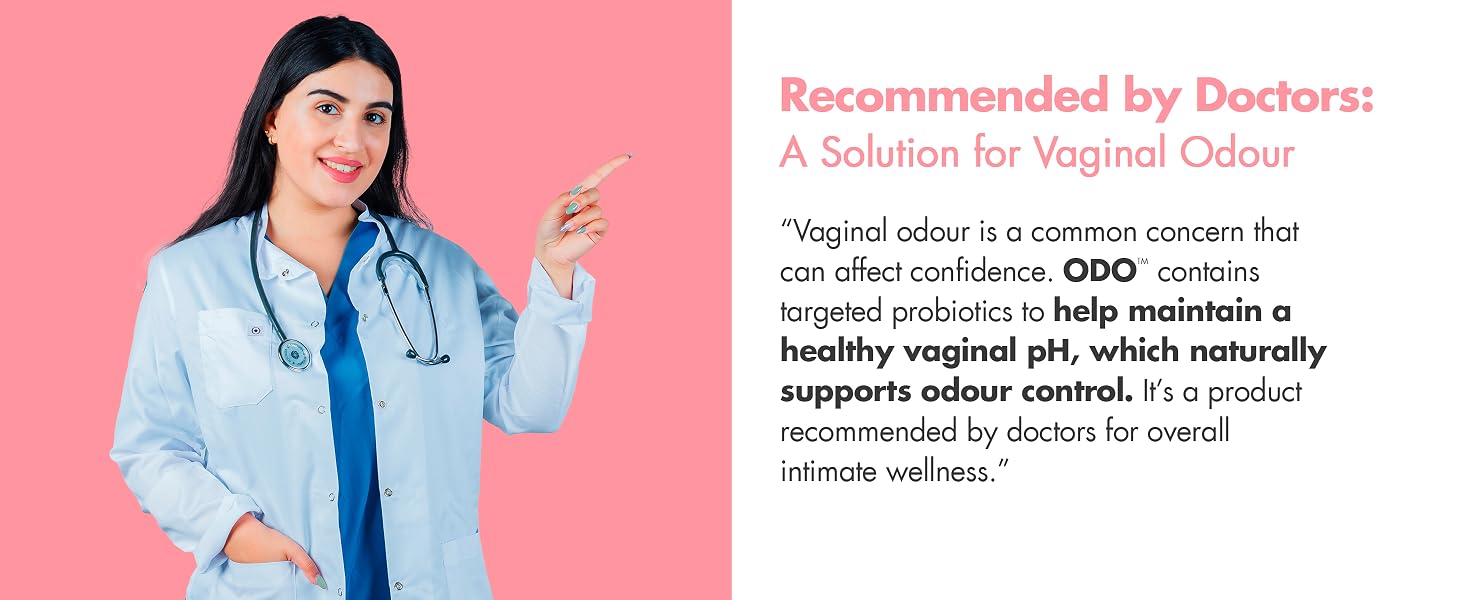 HealthyHey Nutrition ODO Vaginal Probiotics for Women pH Balance with Prebiotics & Lactobacillus Probiotic Blend - Vaginal Health Supplement - PromoteVaginal Odor & Vaginal Flora - 30 Veg Capsules