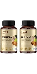 Jiva Arjuna Tablets 500mg Promotes Heart Health | Manages Cholesterol Level - 60 Tablet (Pack of 2)