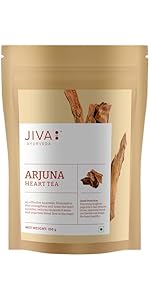 Jiva Arjuna Tablets 500mg Promotes Heart Health | Manages Cholesterol Level - 60 Tablet (Pack of 2)
