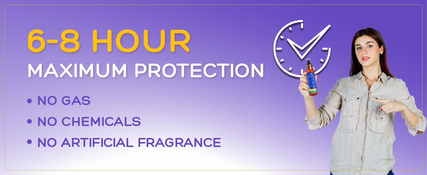 PHOOL LUXURY INCENSE Mosquito Repellent Room Spray I 120 ml|DEET-free|Babies & Mother safe|Protective Shield Against Mosquitos|Extended protection for upto 6+ hours|Scent of Rosemary & Lavender
