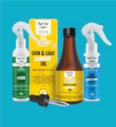 Bark Out Loud Antimicrobial Skin Spray for Pets | for Itching & Wounds | Sodium Hypochloride, Neem & Turmeric Extract | Safe Skin Care Spray for Dogs & Cats, Puppies & Kittens - (100 ml)