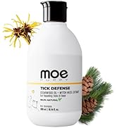 Moe Puppy Ear Care+ | Ear Cleaning Solution for Dogs and Cats | Prevents Infections, Soothes Itching, Removes Wax, Eliminates Ear Odour | Non-Irritating Dog Ear Cleanser | 100ml