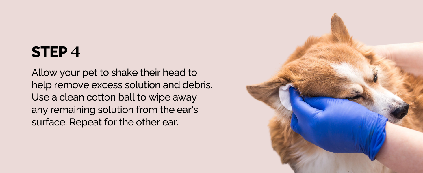 Moe Puppy Ear Care+ | Ear Cleaning Solution for Dogs and Cats | Prevents Infections, Soothes Itching, Removes Wax, Eliminates Ear Odour | Non-Irritating Dog Ear Cleanser | 100ml
