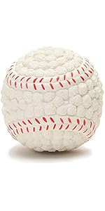 Foodie Puppies Latex Rubber Squeaky Dog Chew Ball Toy - (Claw Ball, Small) Durable and Safe Fetch Teething Dog Toy for Puppies and Small to Medium Dogs, Paw Design Helps to Clean Teeth (Diameter, 6cm)