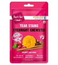 BARK OUT LOUD - Dental Treats | Brush Shape Dog Chews | Removes Plaque/Tartar | Fresh Smell | Oral Care Gluten Free| Chicken Dog Treats (100 GMS)