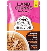 Kennel Kitchen Soft Baked Lamb with Pumpkin Sticks Treats for Dogs, 100g (Pack of 1) | Soft Dog Chew Sticks | Dog Treats for Adult Dogs and Puppies
