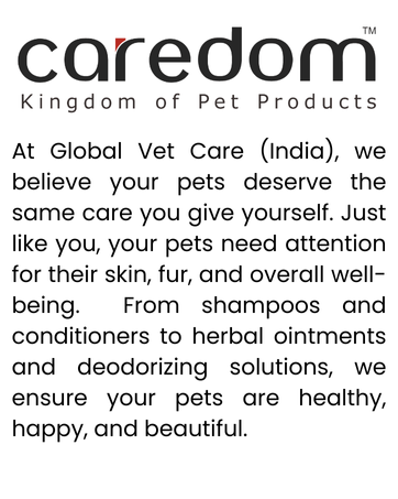 Caredom Dry Shampoo for Dogs & Cats | Waterless Dog Shampoo Spray with Lavender | Dry Bath for Cats | Fresh & Clean for Pets | Wash Grooming Spray (200 ml)