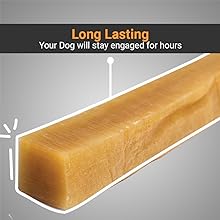 Yakies by HUFT Vegetarian Natural Dog Chew Bone – 25 gm Each | Pack of 3, Small Size Healthy Long-Lasting Chew | High Protein Gluten Free Treat for Small Dogs