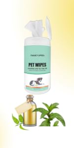 Foodie Puppies Anti-Bacterial 200 Pulls Pet Wet Wipes (Fresh Apple) - 100 Wipes (Pack of 2) | Grooming Wipes for Dogs, Puppies, Cats, Rabbits & Small Animals | SLS Free, Paraben Free & Cruelty Free