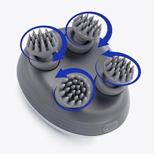 Electric Head,Scalp Massager | Advance Red Light Therapy for Boost Growth Fall Control Therapy | Massage for Growth,Deep Clean & Stress Relaxation