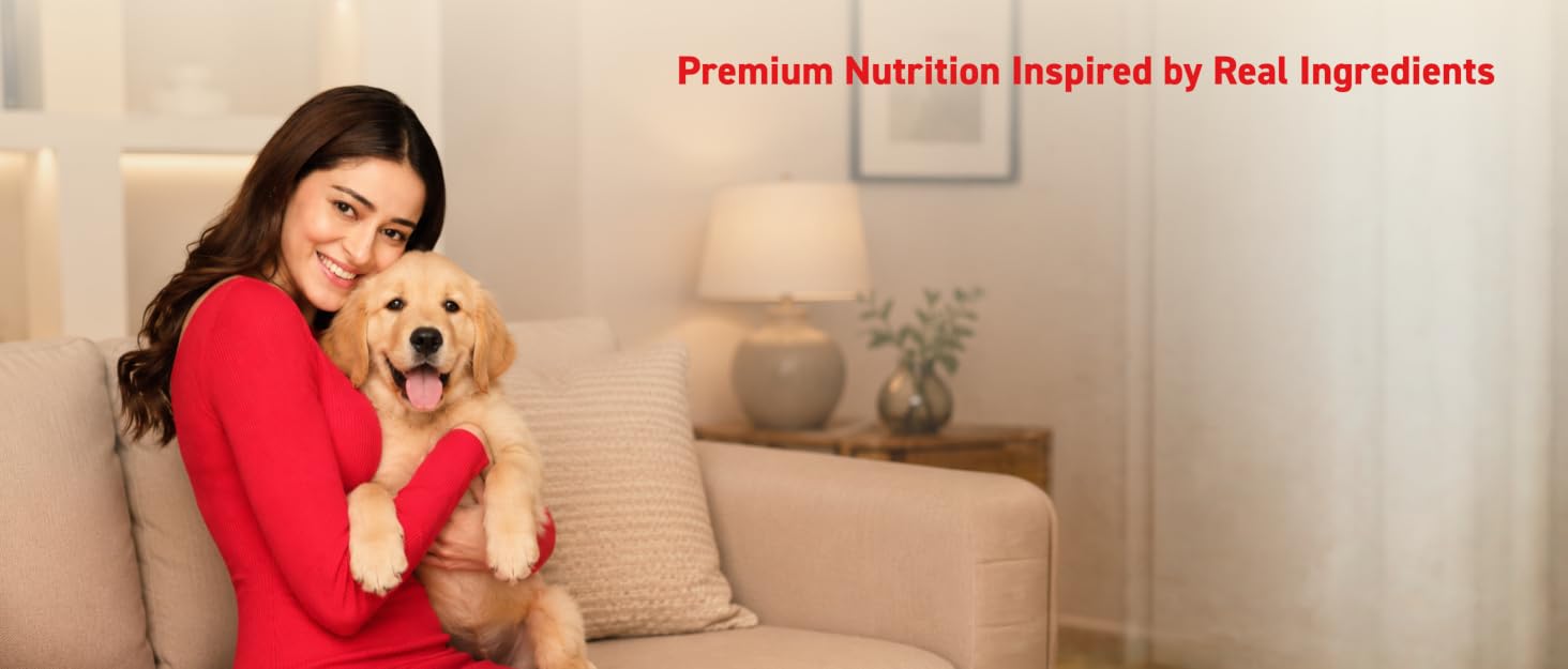 Drools Puppy Dry Dog Food 1.2Kg Pack | Chicken and Egg Flavour | Optimal Growth | Healthy Coat & Skin | Strong Immune System | Enhanced Palatability