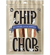 Chip Chops Diced Chicken Dog Treats High Protein Low Fat Healthy Dog Snacks Easily Digestible Nutritious Chicken Treats for All Breeds and Ages Training Reward Dog Food Supplement 70g Pack