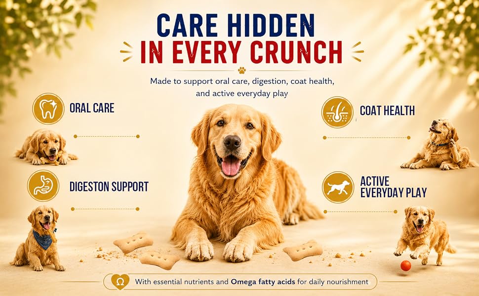 Purepet Dog Treats Biscuits 455g Pack | Real Chicken flavour | Active behaviour | Oral Health | Training and Behaviour | Healthy Immune System