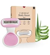 Carmesi Reusable Face Razor for Women Facial Hair- 3 Razors | Instant & Painless Hair Removal | For Eyebrows, Upper Lip, Forehead, Peach Fuzz, Chin and Sideburns | Dermaplaning Tool