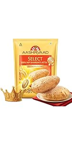 Aashirvaad Sugar Release Control Atta, 5kg Pack, Low GI Atta