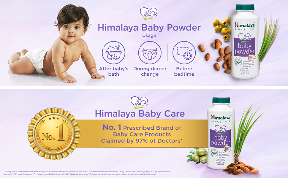 Himalaya Powder For Baby, (400G)