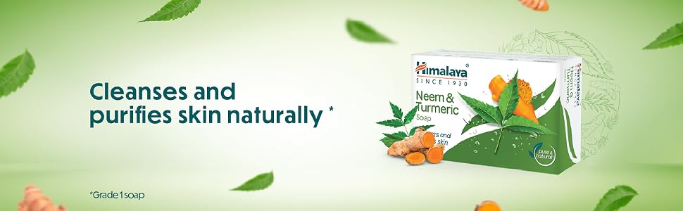 Himalaya Herbals Neem and Turmeric Soap, 125g
