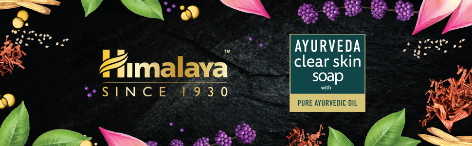 Himalaya Ayurveda Clear Skin Soap India, 125 g