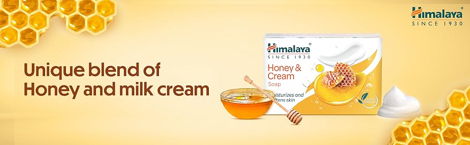Himalaya Herbals Nourishing Cream and Honey Soap, 75gm
