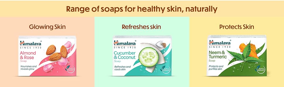 Himalaya Herbals Honey and Cream Soap, 125g (Pack of 4)