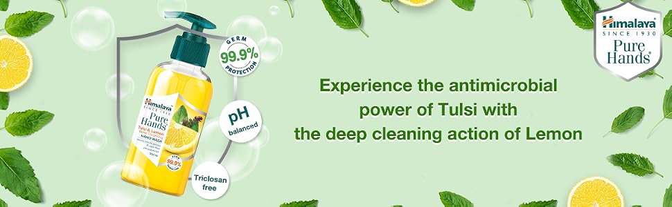 Himalaya Pure Hands Deep Cleansing Tulsi and Lemon Pump 250 ml