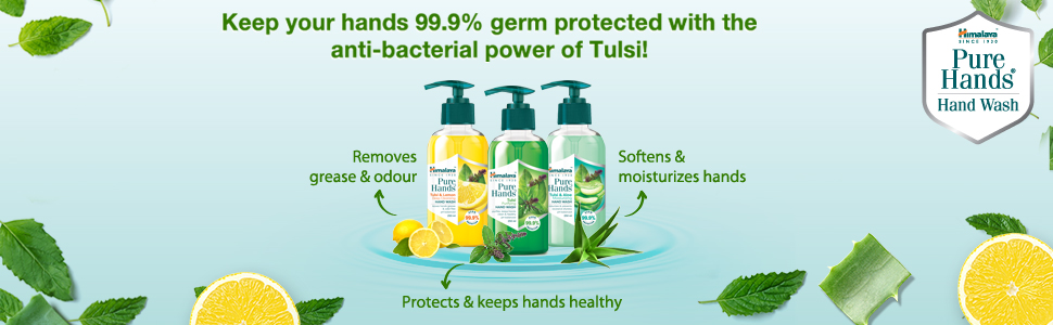 Himalaya Pure Hands Deep Cleansing Tulsi and Lemon Pump 250 ml