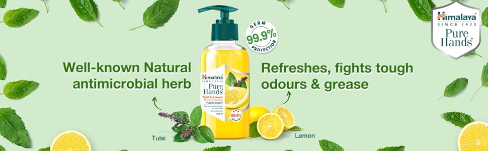 Himalaya Pure Hands Deep Cleansing Tulsi and Lemon Pump 250 ml