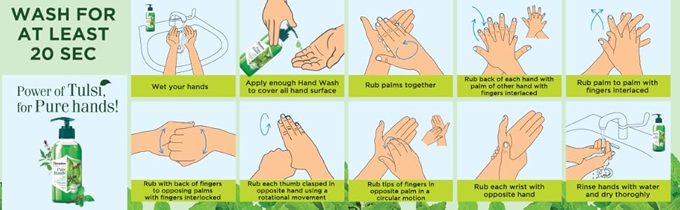 Himalaya Pure Hands | Deep Cleansing Tulsi and Lemon Hand Wash Refill - 750 ml