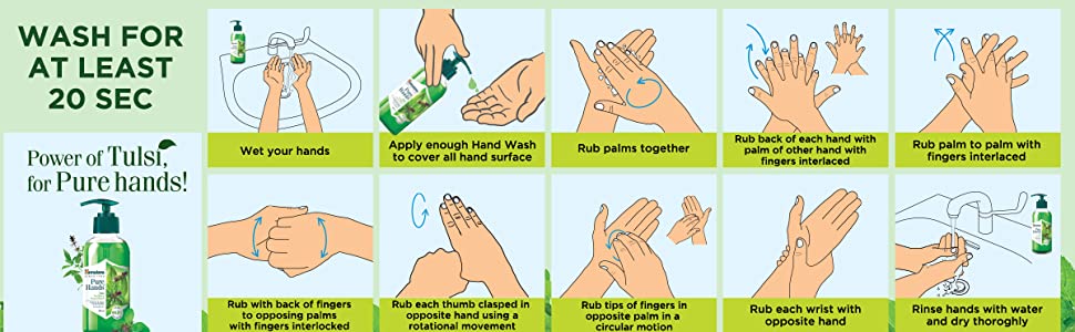 Himalaya Pure Hands | Moisturizing Tulsi and Aloe Hand Wash Refill - 750 ml