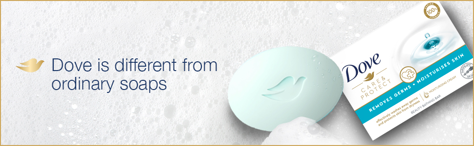 Dove Care and Protect Bathing Soaps 100g (3+1 Free Combo)