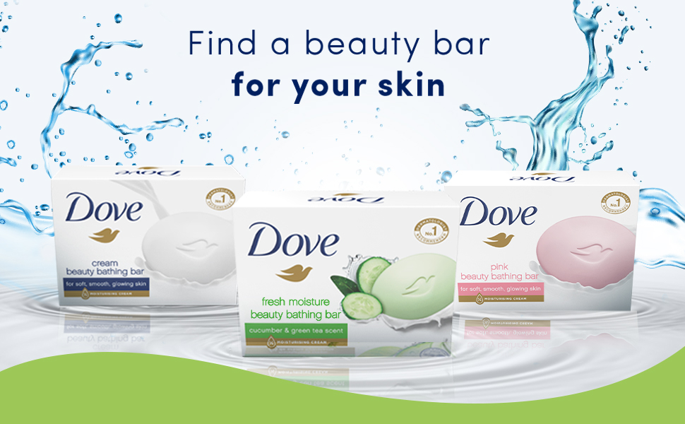 Dove Go Fresh Moisture Bathing Bar 75 g