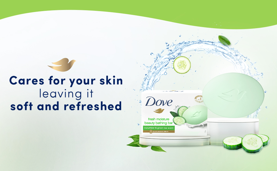 Dove Go Fresh Moisture Bathing Bar 75 g