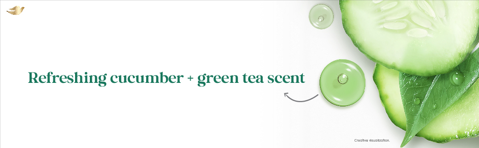 Dove Refreshing Body Wash, With Refreshing Cucumber And Green Tea Scent, For All Skin Type, Smoother Skin, 250 ml