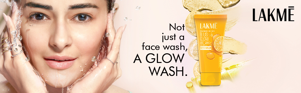 Lakme Blush & Glow Lemon Freshness Gel Face Wash with Lemon Extracts, 50 g