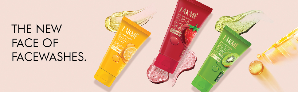 Lakme Blush & Glow Lemon Freshness Gel Face Wash with Lemon Extracts, 50 g
