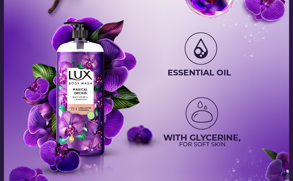 Lux Fragrant Skin Body Wash, 750 ml
