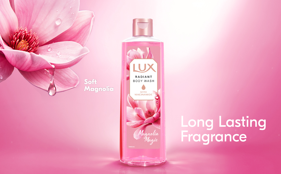 LUX Shower Gel, French Rose Fragrance & Almond Oil Bodywash, With Glycerine For Soft & Glowing Skin, Paraben Free, 245 ml